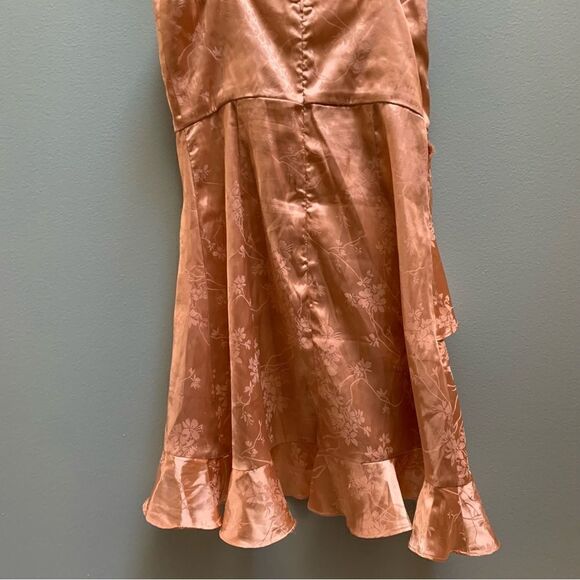 Altar’d State Gold Mini Dress Small - Picture 8 of 8